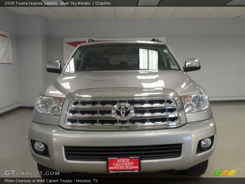Silver Sky Metallic / Graphite 2008 Toyota Sequoia Limited