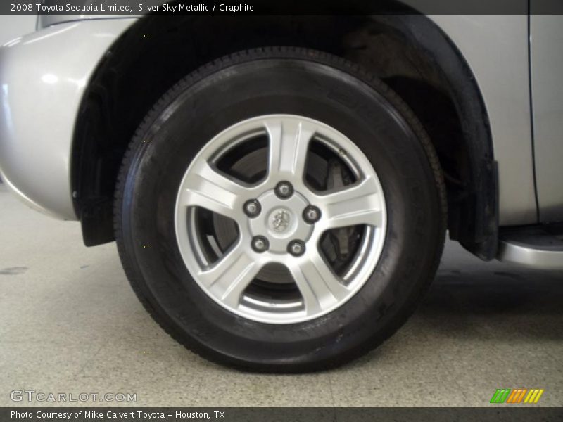 Silver Sky Metallic / Graphite 2008 Toyota Sequoia Limited