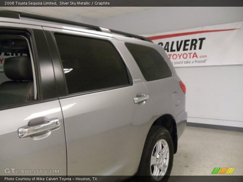 Silver Sky Metallic / Graphite 2008 Toyota Sequoia Limited