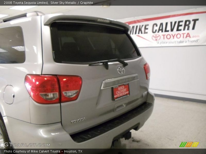 Silver Sky Metallic / Graphite 2008 Toyota Sequoia Limited