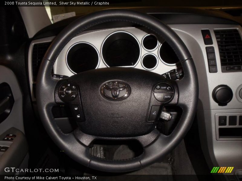 Silver Sky Metallic / Graphite 2008 Toyota Sequoia Limited
