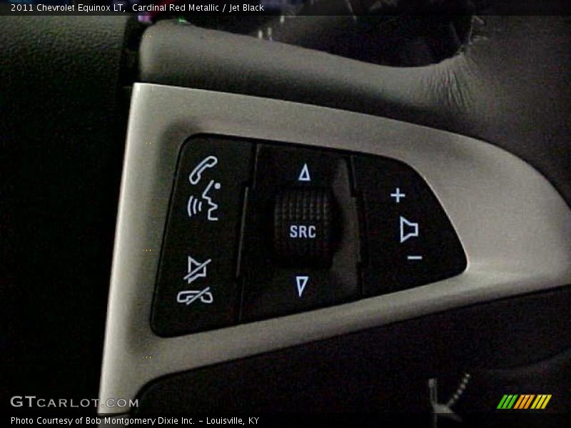 Cardinal Red Metallic / Jet Black 2011 Chevrolet Equinox LT