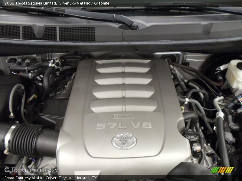 Silver Sky Metallic / Graphite 2008 Toyota Sequoia Limited