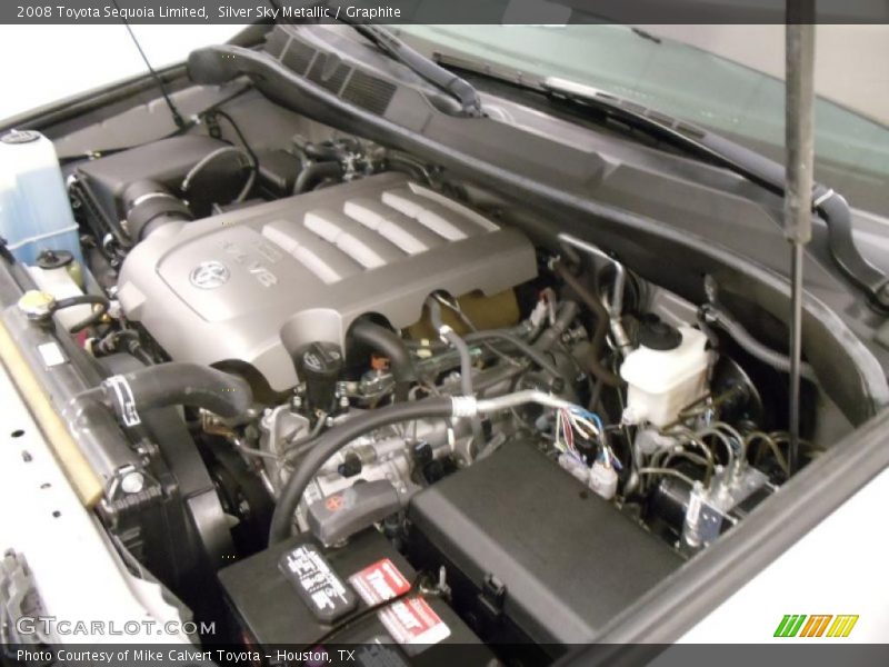 Silver Sky Metallic / Graphite 2008 Toyota Sequoia Limited