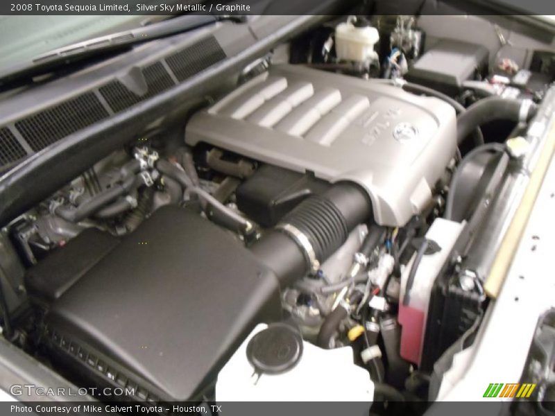 Silver Sky Metallic / Graphite 2008 Toyota Sequoia Limited