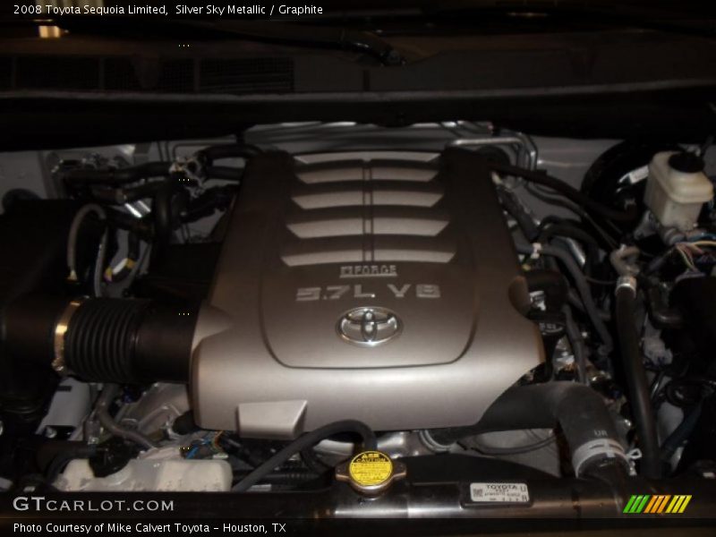 Silver Sky Metallic / Graphite 2008 Toyota Sequoia Limited
