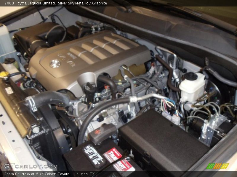 Silver Sky Metallic / Graphite 2008 Toyota Sequoia Limited