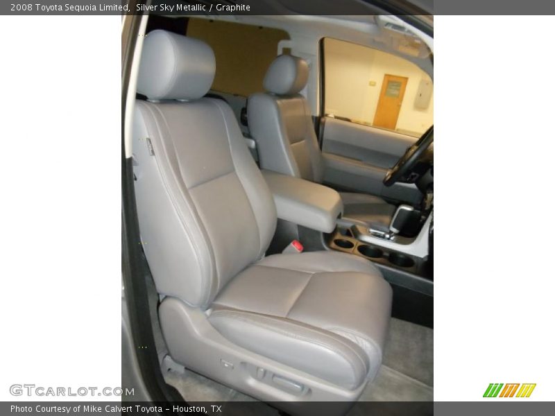 Silver Sky Metallic / Graphite 2008 Toyota Sequoia Limited
