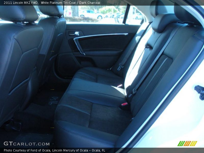 White Platinum Tri-Coat / Dark Charcoal 2011 Lincoln MKZ FWD