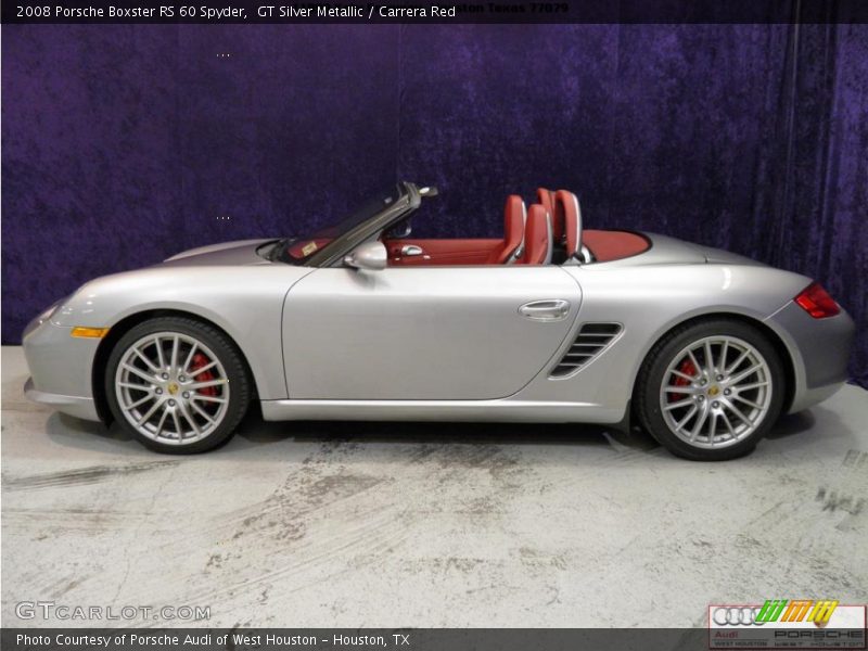  2008 Boxster RS 60 Spyder GT Silver Metallic