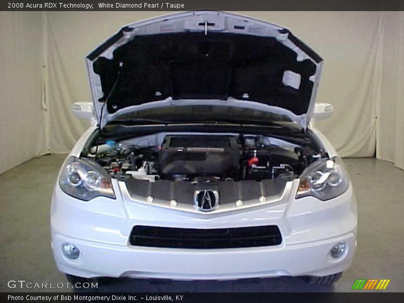 White Diamond Pearl / Taupe 2008 Acura RDX Technology