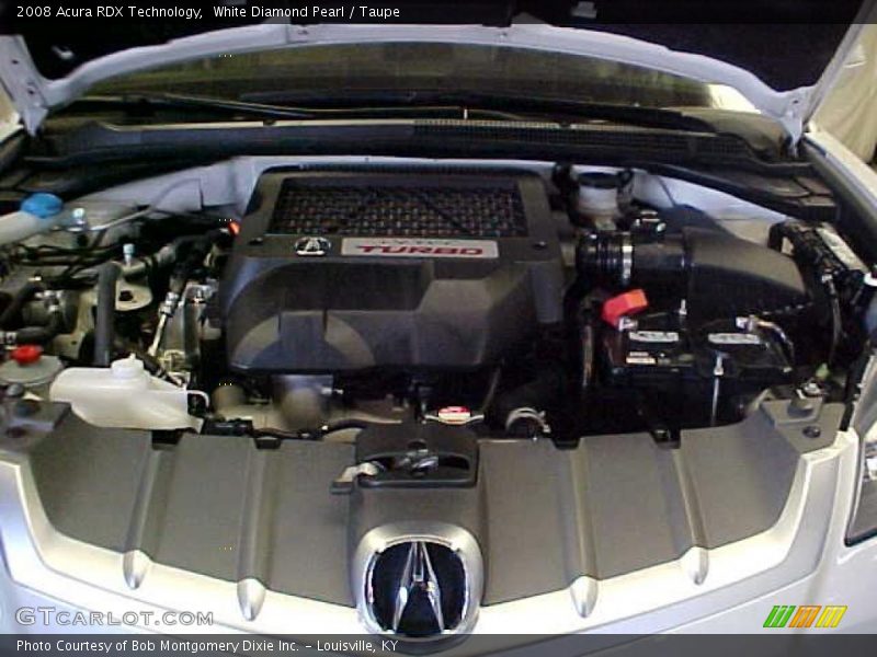 White Diamond Pearl / Taupe 2008 Acura RDX Technology