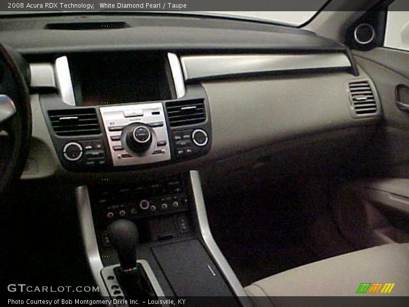 White Diamond Pearl / Taupe 2008 Acura RDX Technology