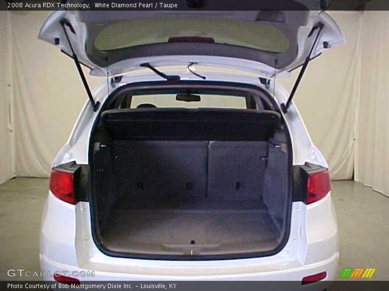 White Diamond Pearl / Taupe 2008 Acura RDX Technology