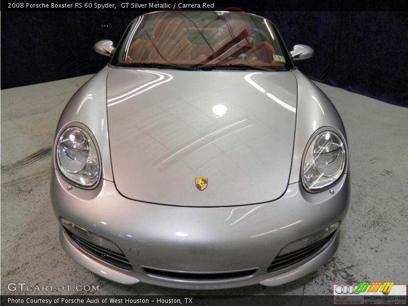 GT Silver Metallic / Carrera Red 2008 Porsche Boxster RS 60 Spyder