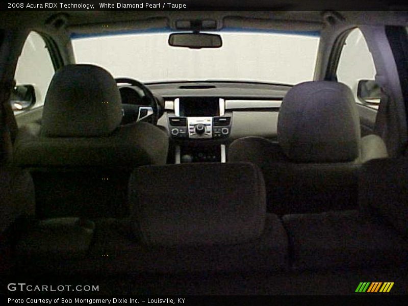 White Diamond Pearl / Taupe 2008 Acura RDX Technology