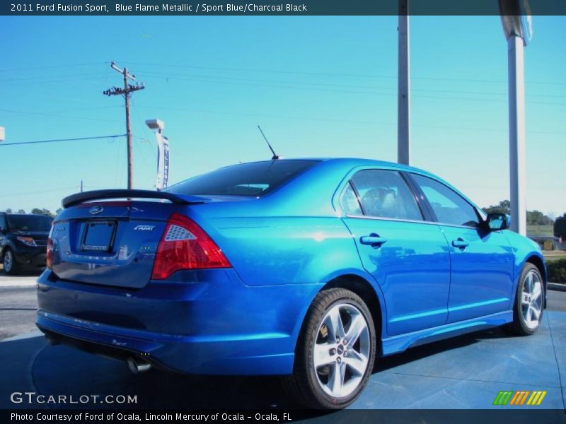  2011 Fusion Sport Blue Flame Metallic