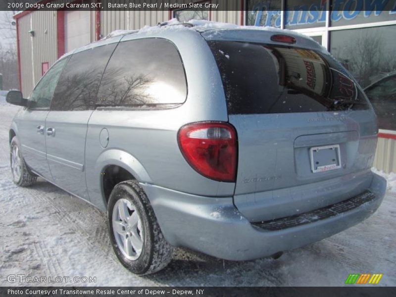 Butane Blue Pearl / Medium Slate Gray 2006 Dodge Grand Caravan SXT