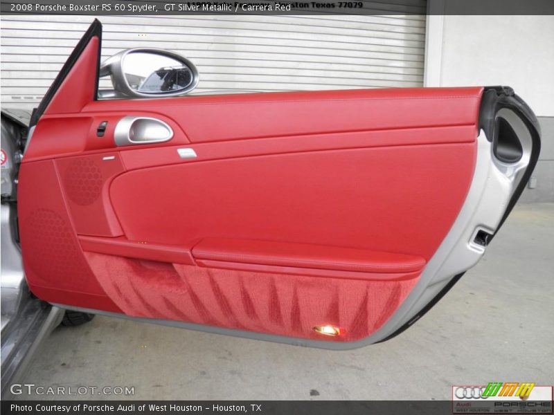 Door Panel of 2008 Boxster RS 60 Spyder