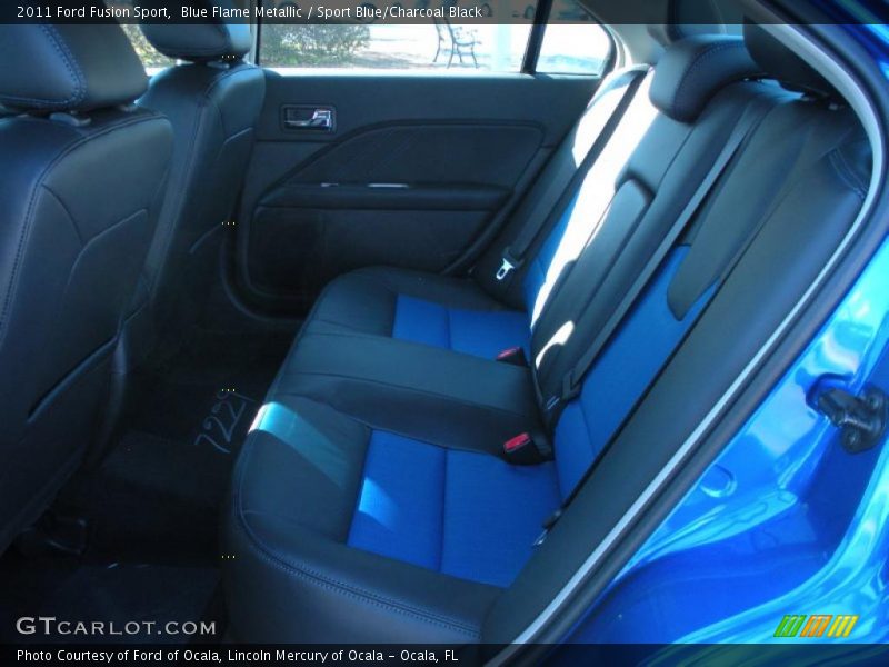  2011 Fusion Sport Sport Blue/Charcoal Black Interior