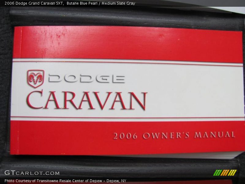 Butane Blue Pearl / Medium Slate Gray 2006 Dodge Grand Caravan SXT