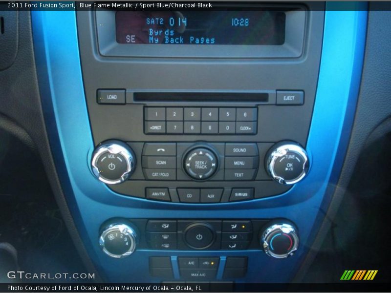 Controls of 2011 Fusion Sport