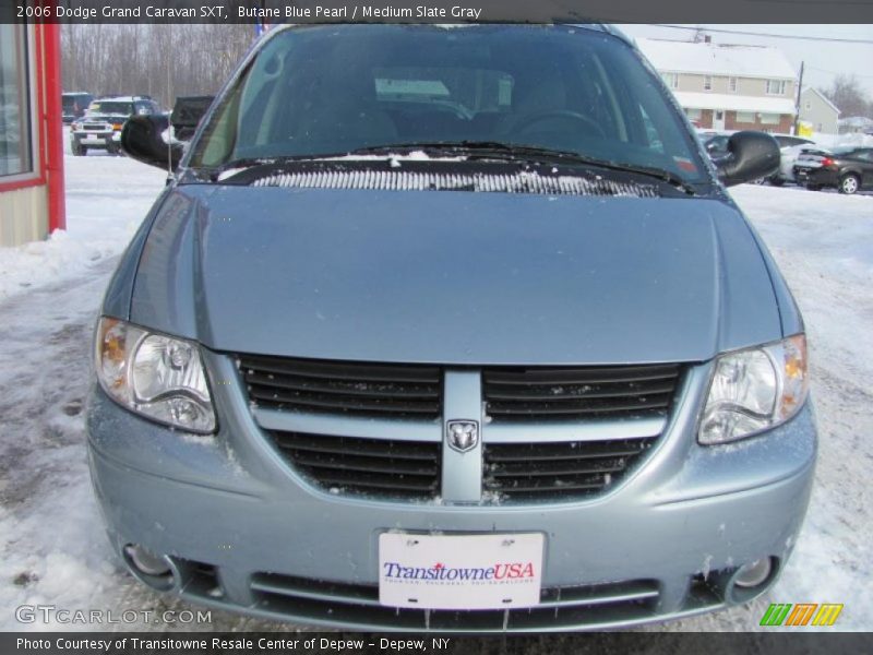 Butane Blue Pearl / Medium Slate Gray 2006 Dodge Grand Caravan SXT