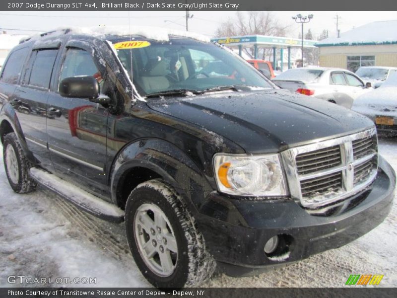 Brilliant Black / Dark Slate Gray/Light Slate Gray 2007 Dodge Durango SLT 4x4