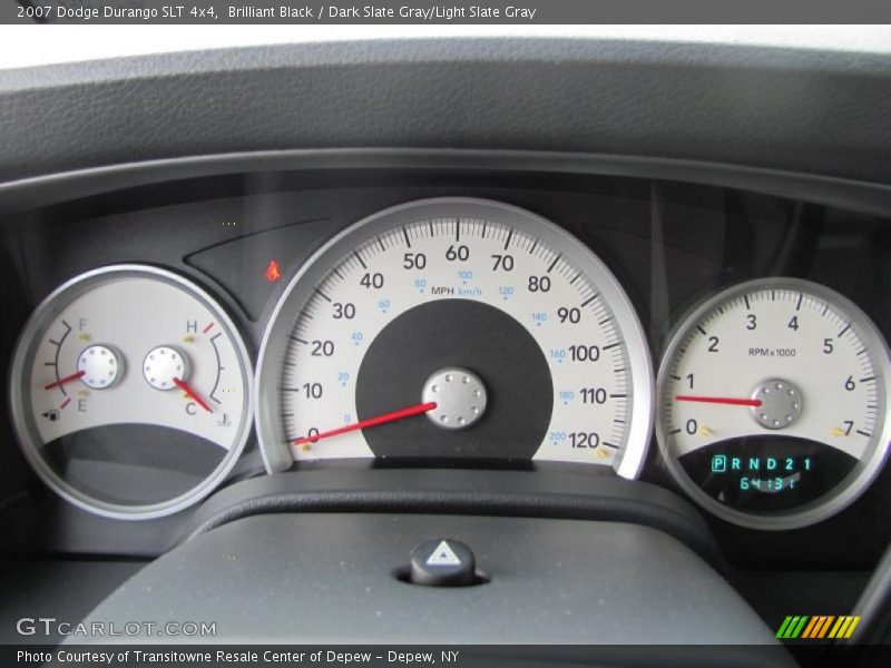 Brilliant Black / Dark Slate Gray/Light Slate Gray 2007 Dodge Durango SLT 4x4