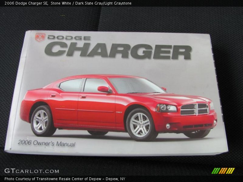Stone White / Dark Slate Gray/Light Graystone 2006 Dodge Charger SE