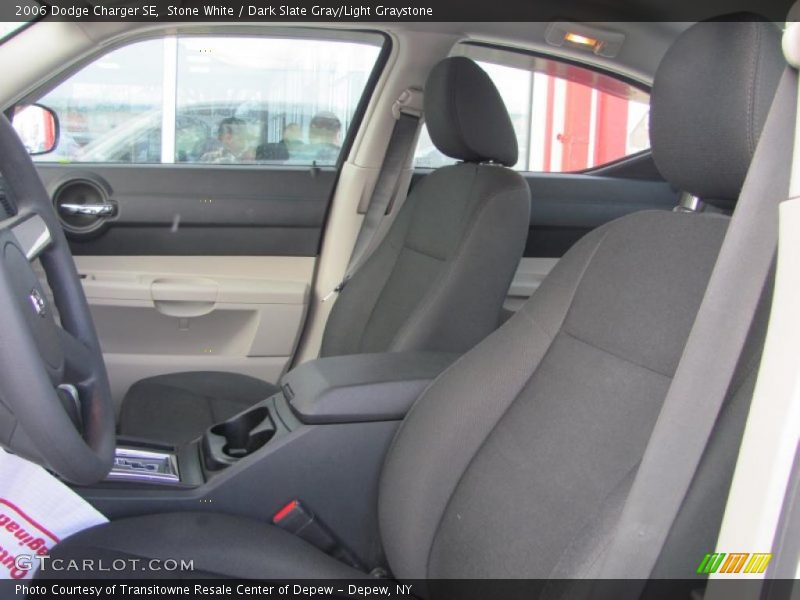 Stone White / Dark Slate Gray/Light Graystone 2006 Dodge Charger SE