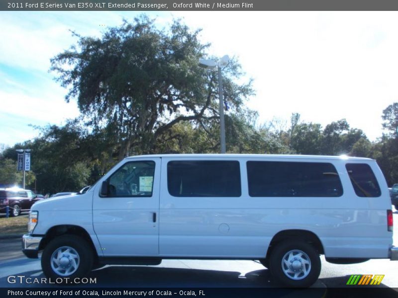  2011 E Series Van E350 XLT Extended Passenger Oxford White