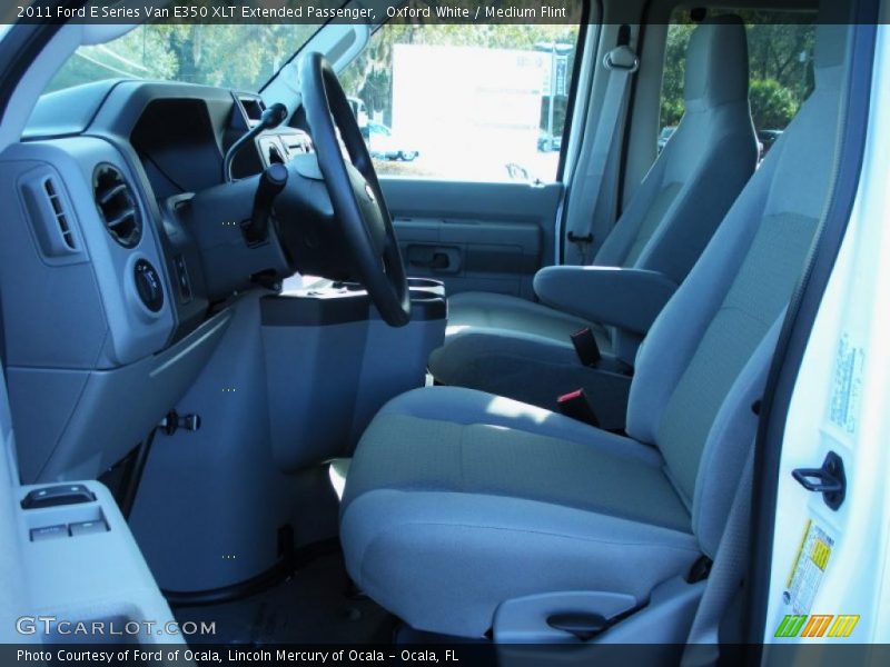  2011 E Series Van E350 XLT Extended Passenger Medium Flint Interior