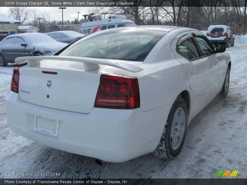 Stone White / Dark Slate Gray/Light Graystone 2006 Dodge Charger SE
