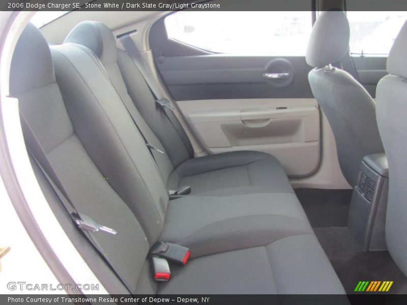Stone White / Dark Slate Gray/Light Graystone 2006 Dodge Charger SE