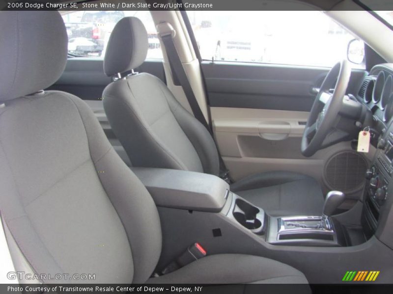 Stone White / Dark Slate Gray/Light Graystone 2006 Dodge Charger SE
