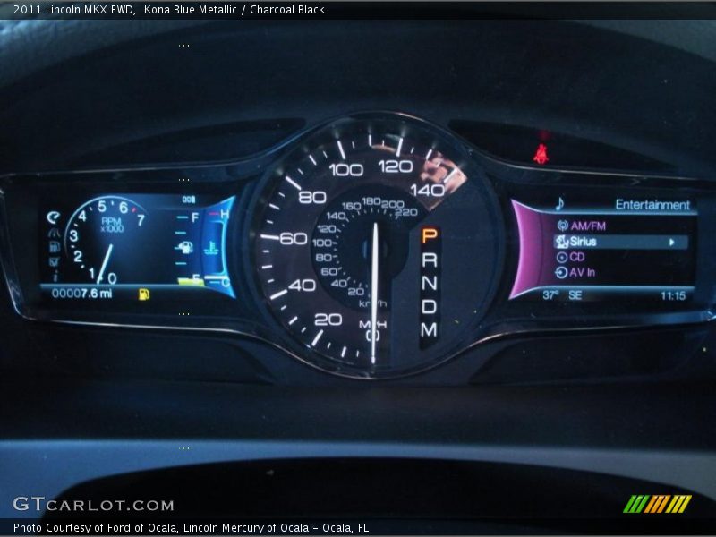  2011 MKX FWD FWD Gauges