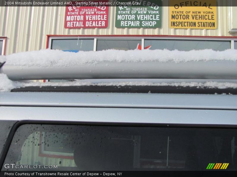 Sterling Silver Metallic / Charcoal Gray 2004 Mitsubishi Endeavor Limited AWD