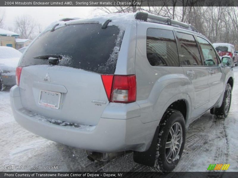 Sterling Silver Metallic / Charcoal Gray 2004 Mitsubishi Endeavor Limited AWD