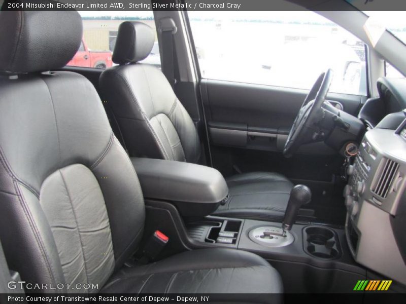 Sterling Silver Metallic / Charcoal Gray 2004 Mitsubishi Endeavor Limited AWD
