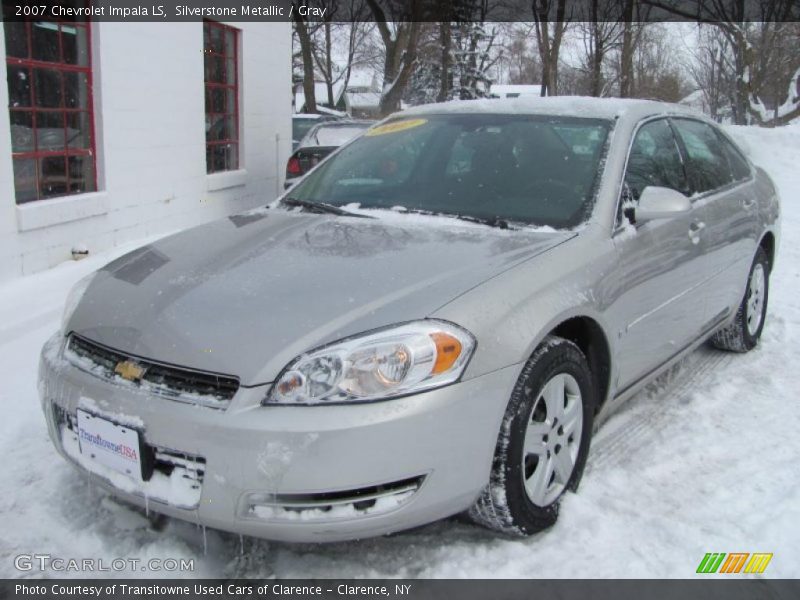 Silverstone Metallic / Gray 2007 Chevrolet Impala LS