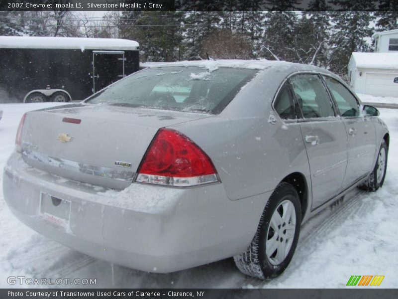 Silverstone Metallic / Gray 2007 Chevrolet Impala LS