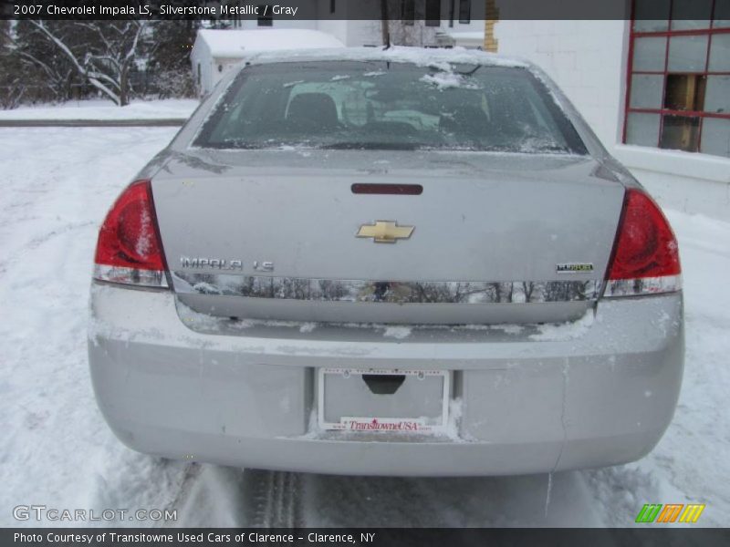 Silverstone Metallic / Gray 2007 Chevrolet Impala LS