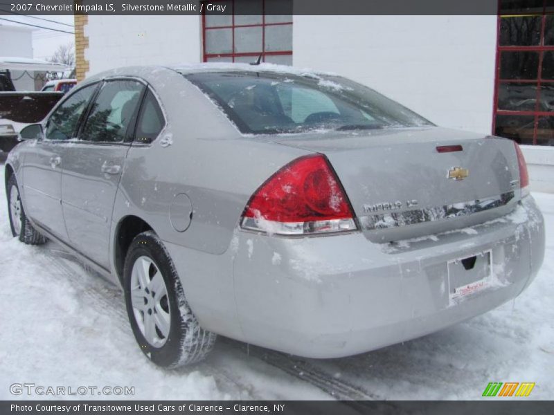 Silverstone Metallic / Gray 2007 Chevrolet Impala LS