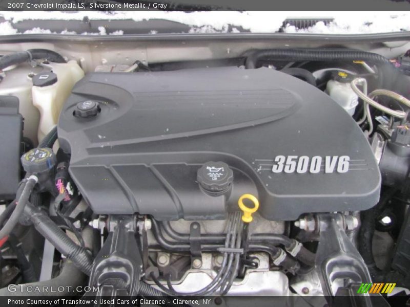 Silverstone Metallic / Gray 2007 Chevrolet Impala LS