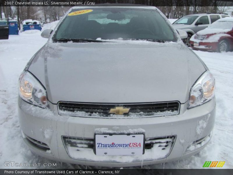 Silverstone Metallic / Gray 2007 Chevrolet Impala LS