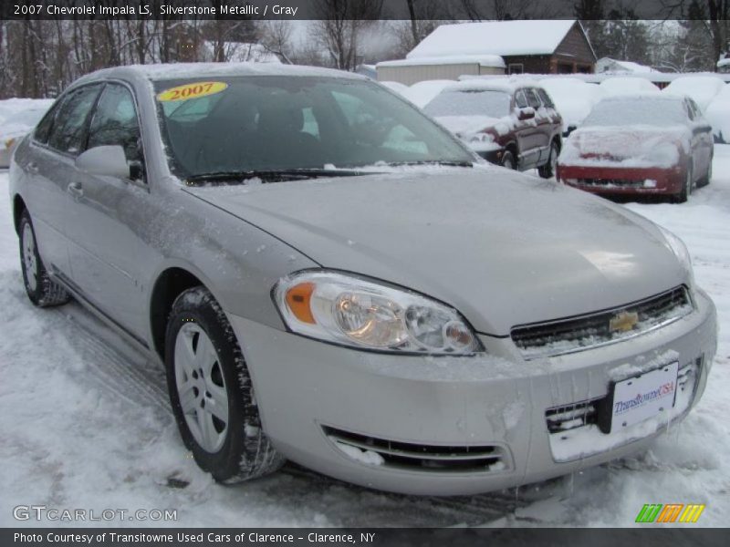 Silverstone Metallic / Gray 2007 Chevrolet Impala LS
