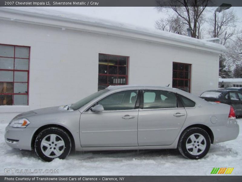 Silverstone Metallic / Gray 2007 Chevrolet Impala LS
