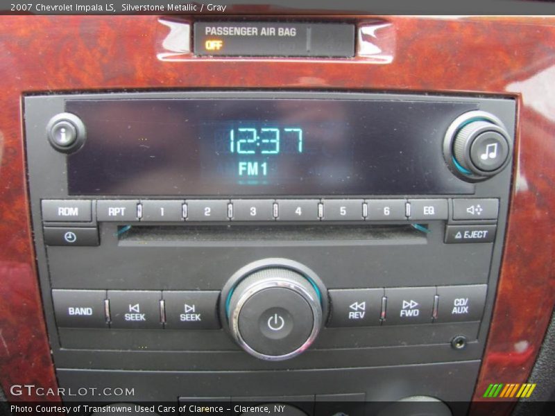 Silverstone Metallic / Gray 2007 Chevrolet Impala LS