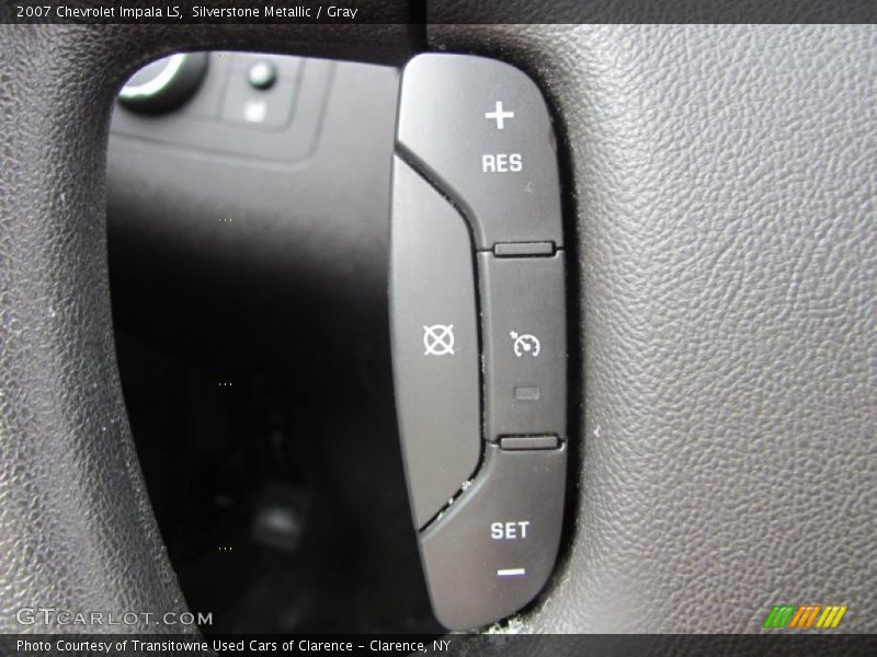 Silverstone Metallic / Gray 2007 Chevrolet Impala LS